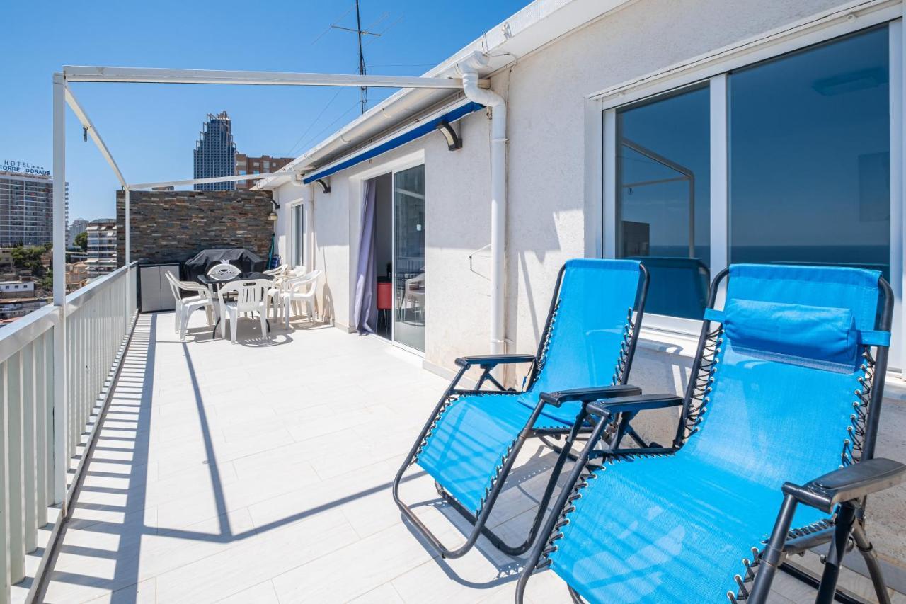 Apartament Penthouse Bella Vista Benidorm Zewnętrze zdjęcie